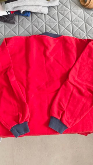Sudadera Nike Vintage Roja y Azul