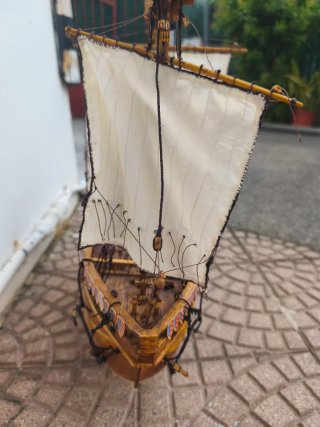 Maqueta Nao Anseatica Siglo XIV