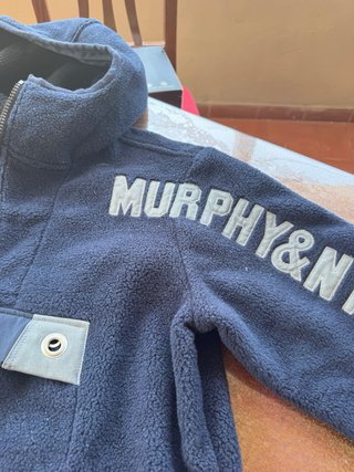 Felpa Murphy & Nye Pile Vintage Blu