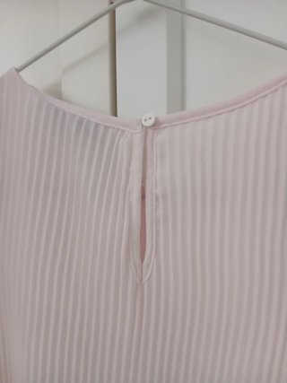 Blusa Stradivarius sin mangas rosa Talla XS