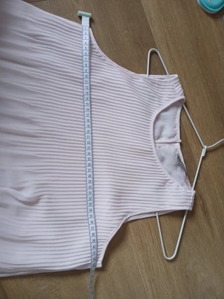 Blusa Stradivarius sin mangas rosa Talla XS