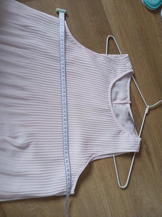 Blusa Stradivarius sin mangas rosa Talla XS