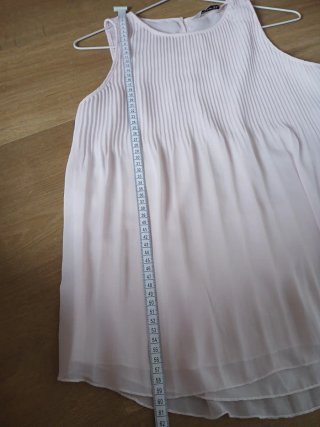 Blusa Stradivarius sin mangas rosa Talla XS
