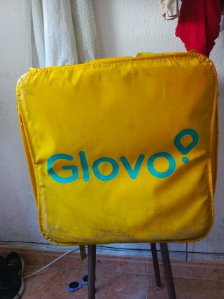 Mochila Glovo Amarilla