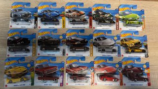 Lote de 15 Coches Hot Wheels