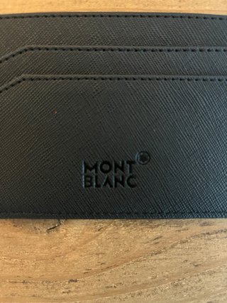 Tarjetero Montblanc Negro