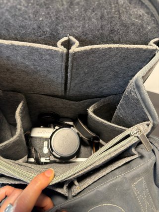 Organizador Mochila Kanken Fjallraven Gris