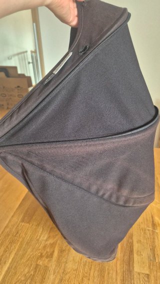 Pack Capota Bugaboo Bee 3/5 Negra + Arcos