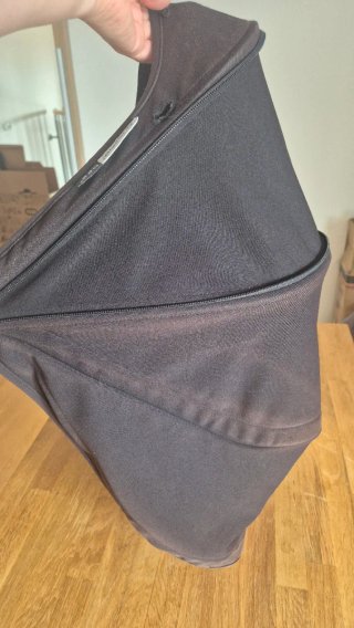 Pack Capota Bugaboo Bee 3/5 Negra + Arcos