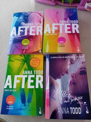 Pack libros After de Anna Todd