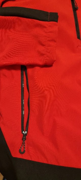 Chaqueta Softshell Regatta Hombre Negra Roja Talla