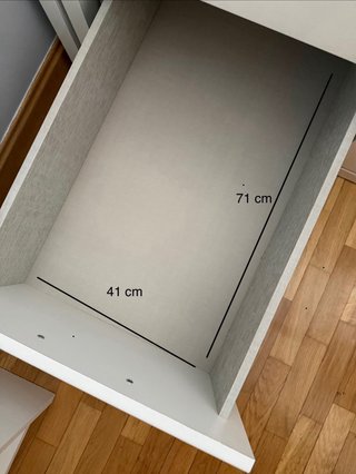 Cama nido 90cm blanca con cajones