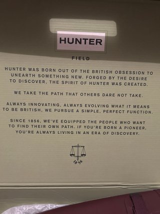 Botas de agua Hunter granate, modelo Norris wide