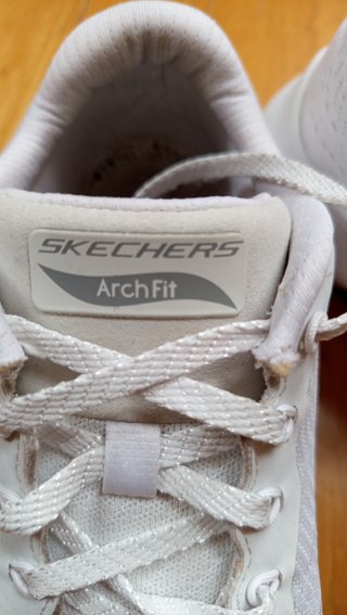 Zapatillas Skechers Arch Fit Blancas Talla 37
