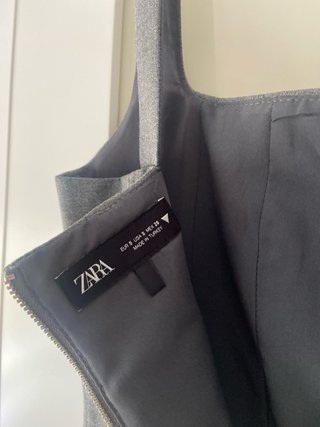 Top Corsé Gris
