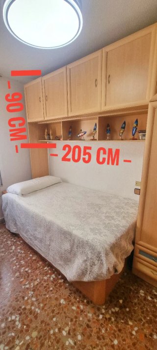 Dormitorio juvenil + escritorio grande