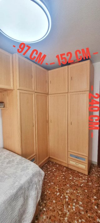 Dormitorio juvenil + escritorio grande