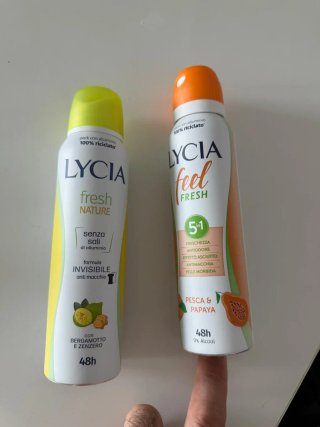 Lycia Deodoranti Fresh Nature e Feel Fresh