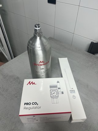 Regulador CO2 M.pro Cilindro Aluminio