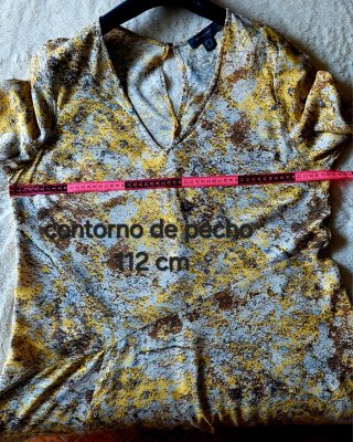 Vestido largo estampado