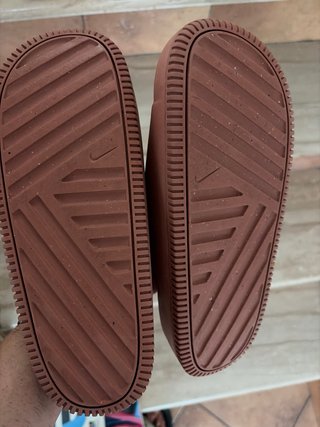 Chanclas Nike Calm Slide Rosa Talla 39
