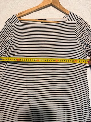 Camiseta Massimo Dutti Rayas Talla L