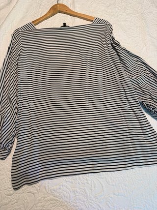 Camiseta Massimo Dutti Rayas Talla L
