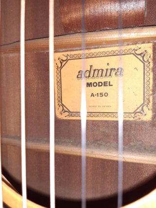 Guitarra Admira A-150 Acústica