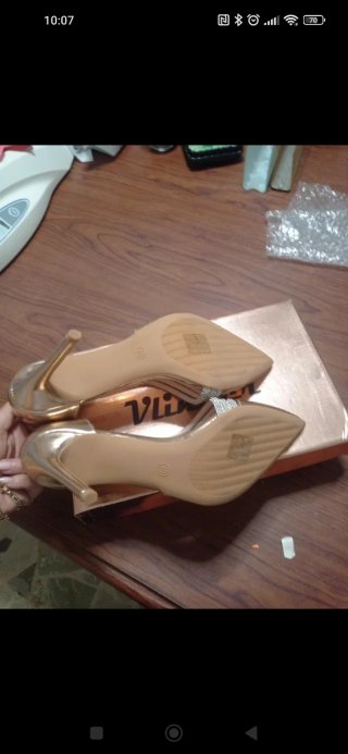 Scarpe donna eleganti oro