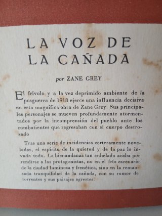 8 Novelas Zane Grey Obras Maestras.  N1