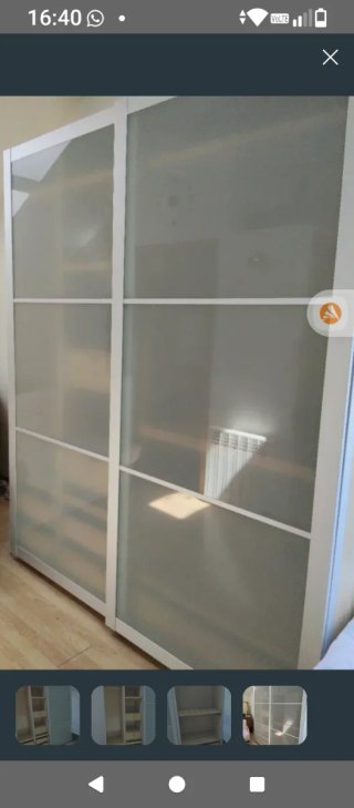 ARMARIO CON PUERTAS CORREDERAS GRANDE DE IKEA