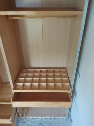ARMARIO CON PUERTAS CORREDERAS GRANDE DE IKEA