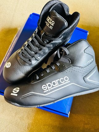 Zapatillas Sparco K-Pole Talla 37 Negras