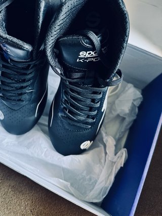 Zapatillas Sparco K-Pole Talla 37 Negras