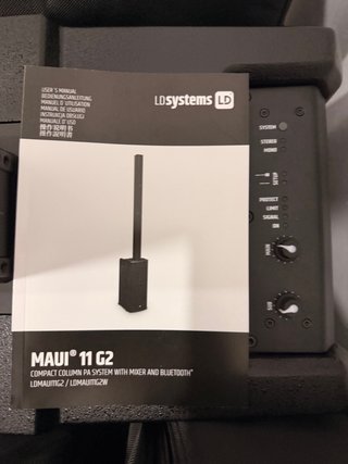 LD Systems Maui 11 G2 con fundas