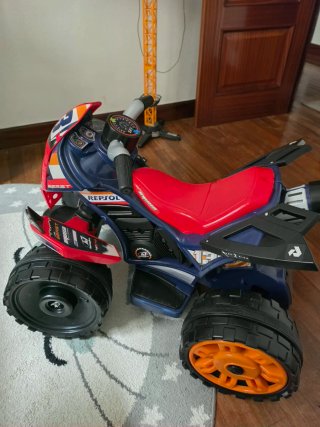 Moto Eléctrica INJUSA Motocross Azul/Roja