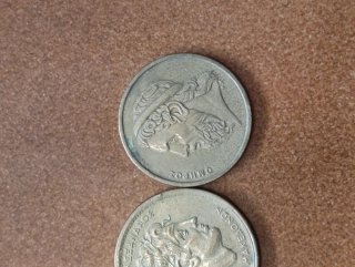 Lote (20) Monedas griegas 100 y 50 Dracmas