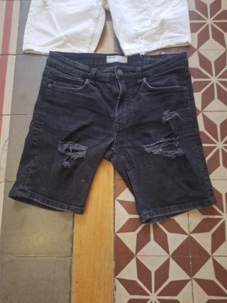 Lote 3 Bermudas Vaqueras Talla 40 Bershka
