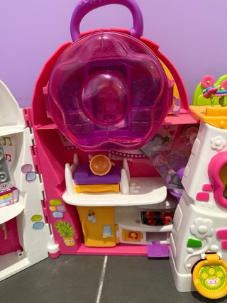Casa de muñecas con accesorios