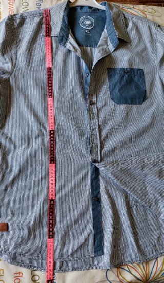 Camisa de caballero de manga larga