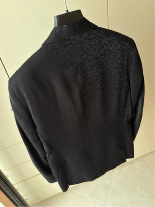 Giacca elegante uomo nera taglia 50
