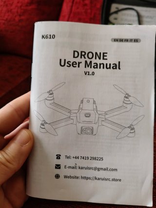 Dron KARUIRSC K610 Negro