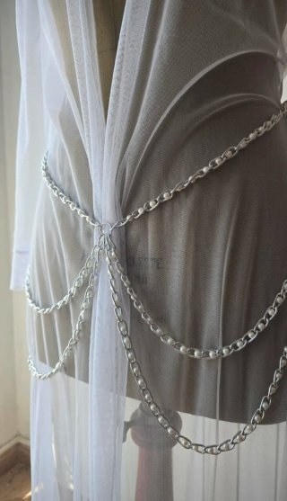 Kimono Novia Boho + Cadena Ibiza