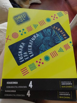 Euskara eta Literatura 4, Bigarren Zikloa, Lehe...