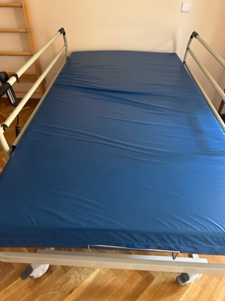Cama Articulada 1,05 con carro elevador y colchón