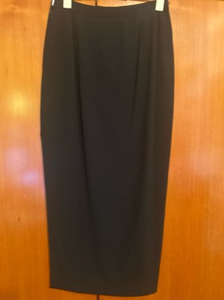 Falda tubo negra