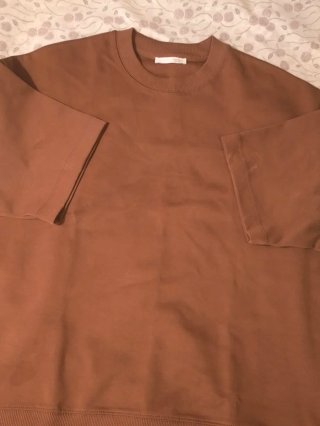 Sudadera oversize Zara Talla M Marrón