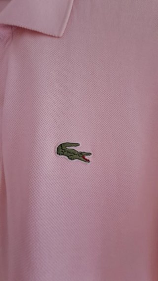 Polo Lacoste Mujer Rosa