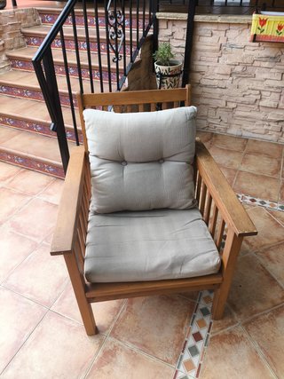 Conjunto Muebles Jardín Madera Acacia