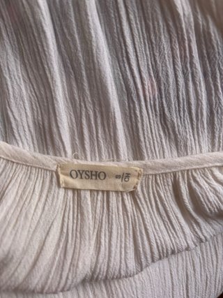 Mono playero bordado Oysho Talla S